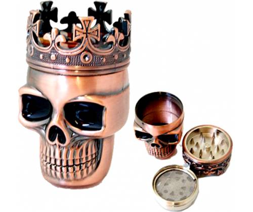 Grinder Τρίφτης King Skull - 3 Parts - Τιμή: 9,80€