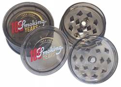 Smoking Grinder Τρίφτης Πλαστικός Black 100 Years 45mm - 2 Parts