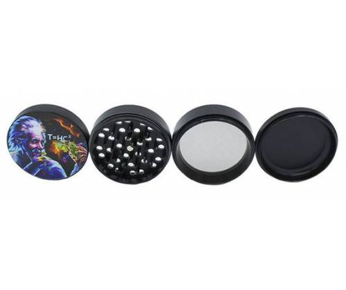 V-Syndicate Grinder Τρίφτης Einstein T=HC2 Black Hole 50mm Aluminium - 4 Parts - Τιμή: 16,90€