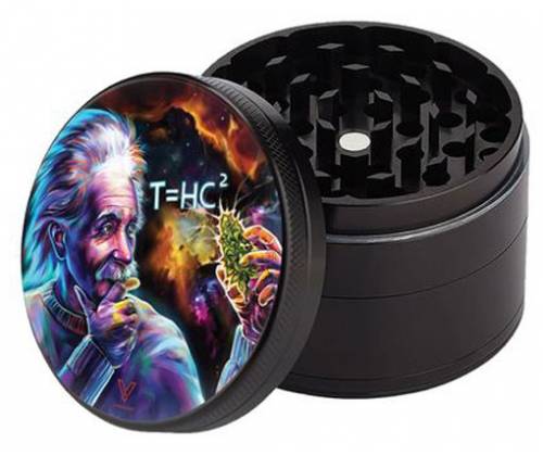 V-Syndicate Grinder Τρίφτης Einstein T=HC2 Black Hole 50mm Aluminium - 4 Parts - Τιμή: 16,90€