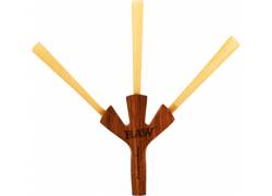 RAW TRIDENT - Ξύλινη Πίπα για 3 Τσιγάρα