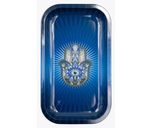 V-Syndicate Rolling Tray Δίσκος Hamsa Hand Blue - Small (16x27cm) - Τιμή: 7,00€