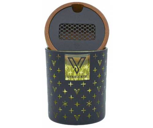 V-Syndicate SmartStash - Δοχείο Αποθήκευσης με Grinder και Θήκη (Small) - High End Yellow - Τιμή: 26,90€