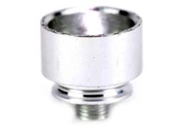 Μεταλλικό Bowl με Βιδωτή Βάση Mini για Πίπες Hemp - 25mm Flat