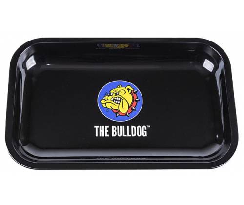 The Bulldog Rolling Tray Δίσκος Μαύρος Medium (17x27cm) -  Price: 4,50€