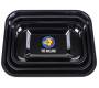 The Bulldog Rolling Tray Δίσκος Μαύρος Small (12x18cm) - Τιμή: 3,90€
