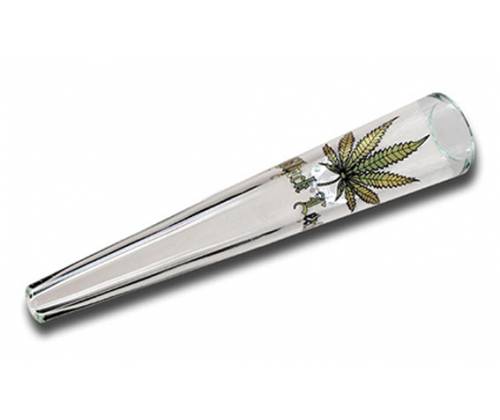 Glass Cone Chillum Transparent - 150mm -  Price: 11,90€