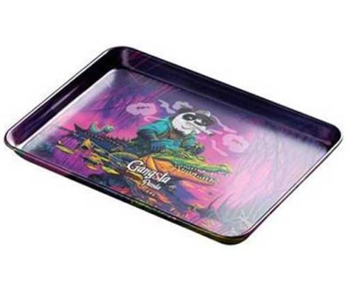 Gangsta Panda Rolling Tray Δίσκος Gator - Mini (18x12.5cm) - Τιμή: 4,80€