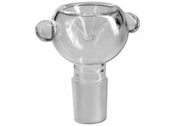 Γυάλινο Bowl για Bong Οβαλ - Διάφανο SG14