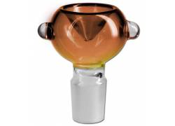 Γυάλινο Bowl για Bong Οβαλ - Κόκκινο SG14