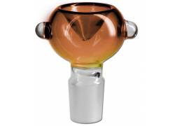 Γυάλινο Bowl για Bong Οβαλ - Κόκκινο SG18