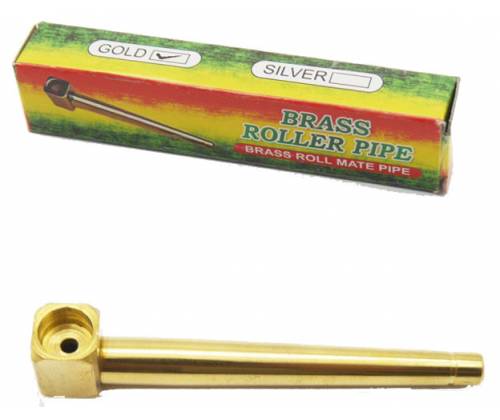 Μεταλλική Πίπα Καπνού Brass Metal - 9.5cm - Τιμή: 4,40€