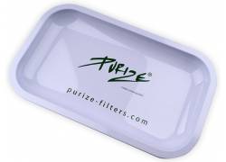 Purize Rolling Tray Δίσκος White Logo - Small (27x16cm)