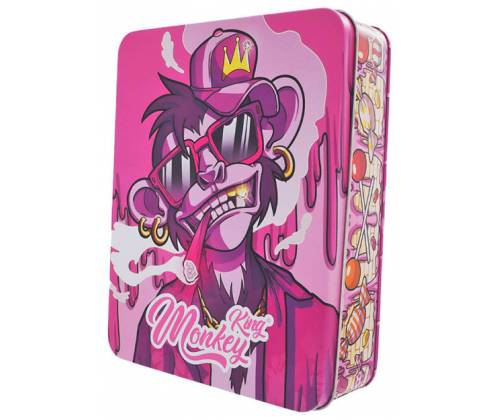 Μεταλλικό Κουτί Αποθήκευσης Monkey King 20x15.5x5.5cm - Bubble Gum Edition - Τιμή: 14,40€