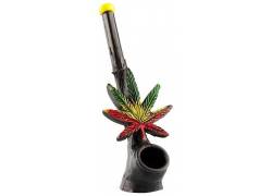 Πίπα Amsterdam | Rasta Leaf Pipe - 13cm