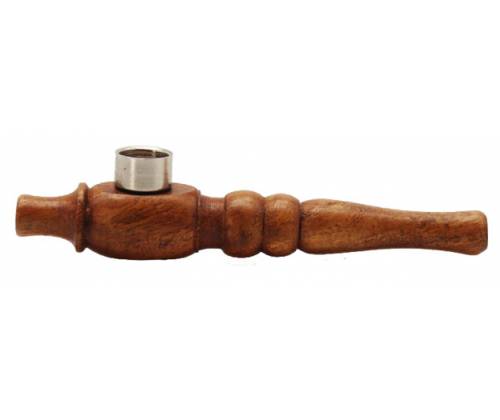 Ξύλινη Πίπα Hemp Καφέ - 11cm - Τιμή: 3,20€