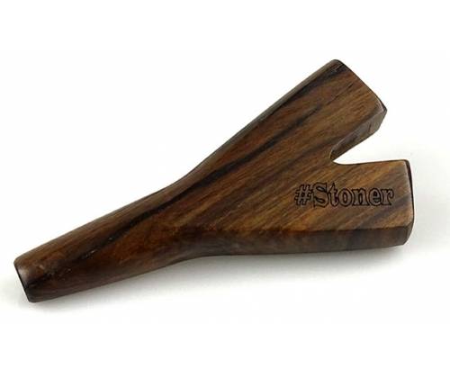 Double Hole V2 - Ξύλινη Πίπα για 2 Τσιγάρα - Τιμή: 9,90€