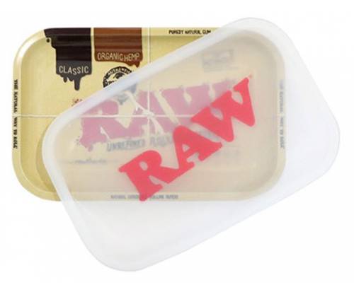 Raw Rolling Tray Δίσκος Small & Cover Κάλυμμα Σιλικόνης (17x27cm) -  Price: 9,80€