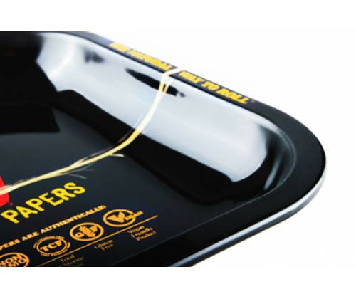 Raw Rolling Tray Small Black (17x27cm) -  Price: 7,50€