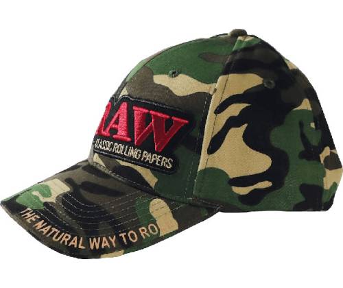 RAW Hat Camo with Poker - One Size - Price: 8,50€