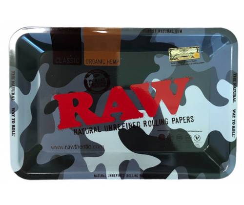 Raw Rolling Tray Δίσκος Urban Camouflage Mini (12x18cm) -  Price: 6,90€