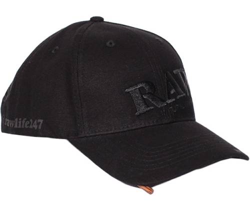 RAW Hat Καπέλο All Black με Poker - One Size - Τιμή: 8,50€