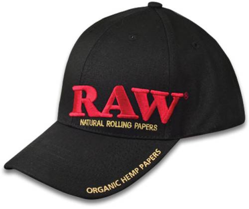 RAW Hat Καπέλο Μαύρο-Κόκκικο με Poker - One Size - Τιμή: 8,50€