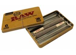 RAW Μεταλλικό Kουτί Θήκη για 6 Κώνους - King Size