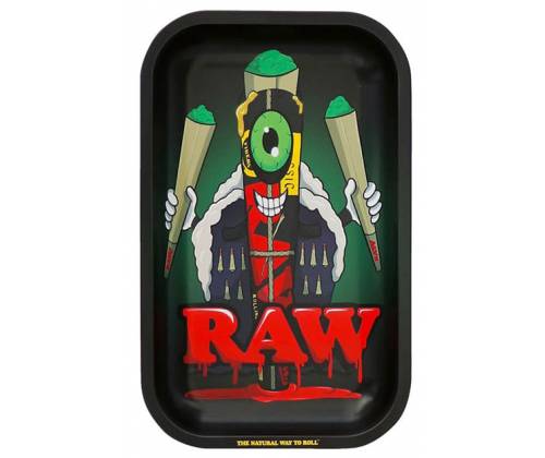 Raw Rolling Tray Δίσκος Small Black Cone Monster (17x27cm) - Τιμή: 7,50€