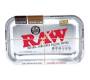 Raw Rolling Tray Small Metal Silver (17x27cm) -  Price: 8,90€
