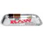 Raw Rolling Tray Small Metal Silver (17x27cm) -  Price: 8,90€