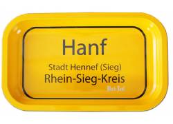 Rolling Tray Δίσκος Hanf Yellow - Small (27x16cm).