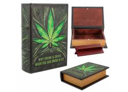 Καβάτζα - Κουτί Αποθήκευσης Βιβλίο «Why Drink & Drive» Μικρό (18x13cm)