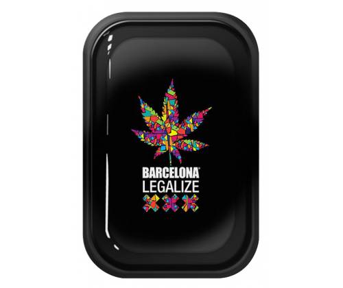 Legalize Rolling Tray Δίσκος Barcelona Leaf - Small (29x19cm) - Τιμή: 8,40€