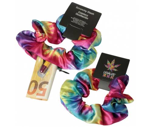 Καβάτζα Ασφαλείας - Legalize Scrunchie Λαστιχάκι Μαλλιών Πολύχρωμο - Τιμή: 7,90€