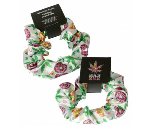 Καβάτζα Ασφαλείας - Legalize Scrunchie Λαστιχάκι Μαλλιών Πολύχρωμο - Τιμή: 7,90€