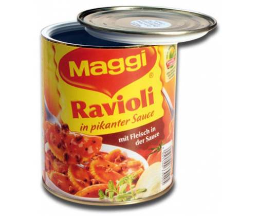 Καβάτζα Κουτί Ασφαλείας Κονσέρβα Ravioli 800g -  Price: 17,80€