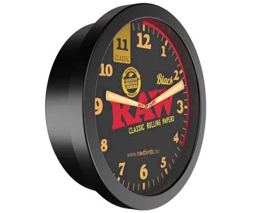 RAW Καβάτζα Κουτί Ασφαλείας Ρολόι Τοίχου - Black Clock - Τιμή: 29,50€