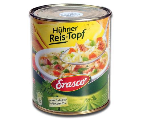 Καβάτζα Κουτί Ασφαλείας Κονσέρβα Ρύζι Reis-Topf 800g - Τιμή: 19,80€