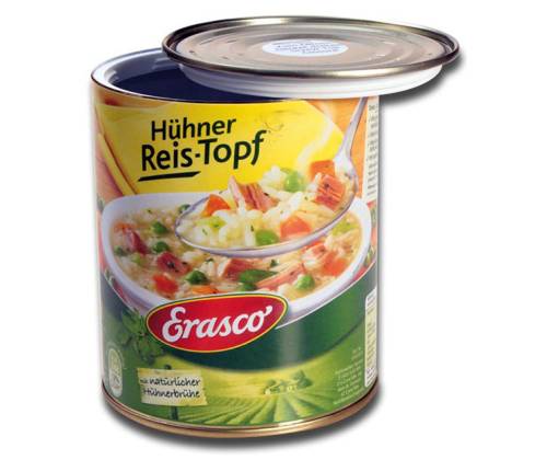 Καβάτζα Κουτί Ασφαλείας Κονσέρβα Ρύζι Reis-Topf 800g - Τιμή: 19,80€