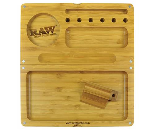 RAW Bambo BackFlip Rolling Tray Ξύλινο Κουτί - Τιμή: 29,50€
