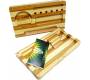 RAW Bambo BackFlip Rolling Tray Ξύλινο Κουτί - STRIPED - Τιμή: 34,50€