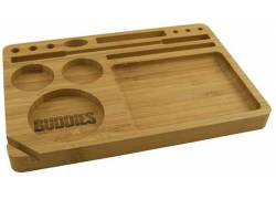Bamboo Rolling Tray Buddies - Ξύλινος Δίσκος (23x15.5cm)