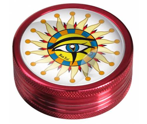 Grinder Τρίφτης 50mm Αλουμινίου «Horus Eye»- 2 Parts - Τιμή: 12,90€