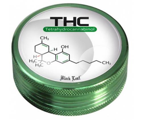 Grinder Τρίφτης 50mm Αλουμινίου THC - 2 Parts - Τιμή: 12,90€