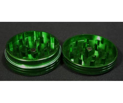 Grinder Τρίφτης 50mm Αλουμινίου THC - 2 Parts - Τιμή: 12,90€