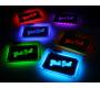 Black Leaf Rolling Tray Δίσκος LED - Πράσινο (28x21cm) -  Price: 29,90€