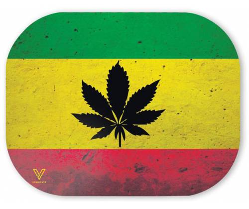 V-Synticate Magnetic Cover - Μαγνητικό Κάλυμμα για Δίσκους V-Syndicate Mini (18x14cm) - Rasta Leaf - Τιμή: 3,90€