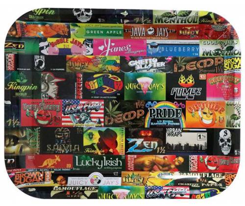 Raw Rolling Tray Δίσκος «History» Medium (27x33cm) -  Price: 11,50€