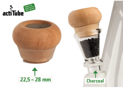 Ξύλινο Μπωλ actiTube Drop Out  (big) για Βongs